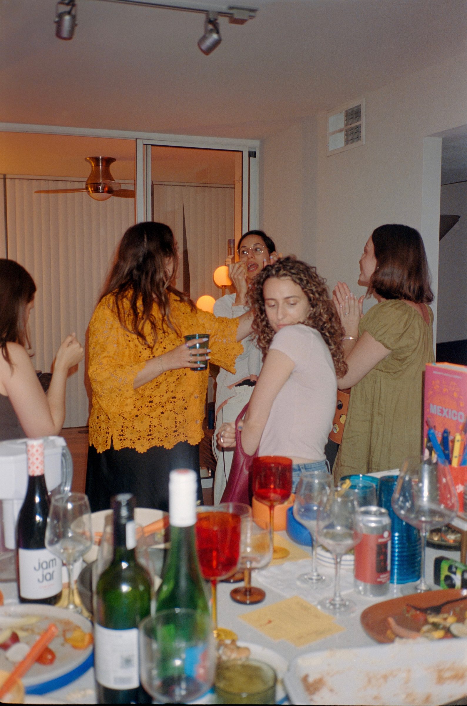 Guests mingling at EMRY Wine Bar