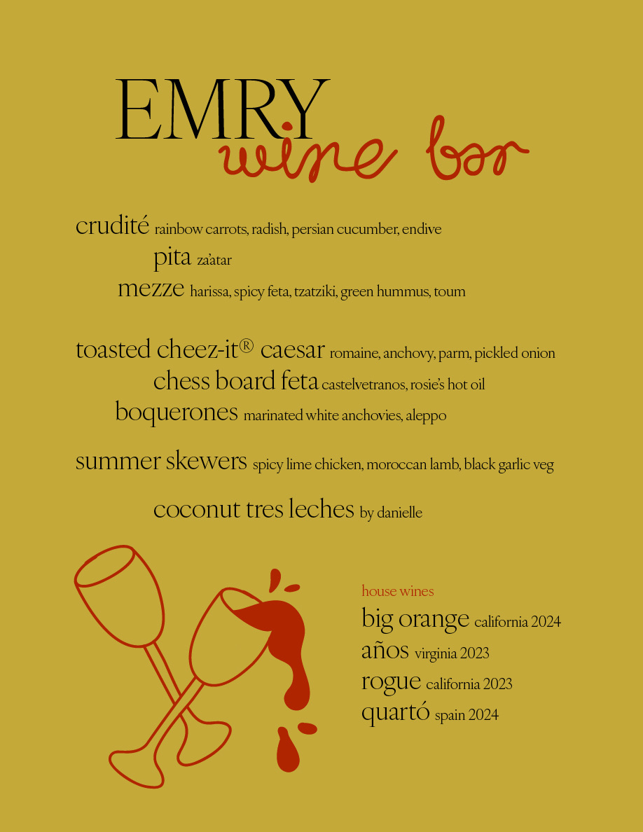 EMRY wine bar